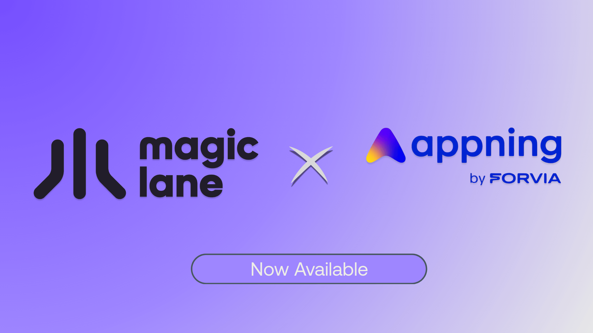 Magic Earth offline navigation UI with privacy-first badge shown in an automotive infotainment display